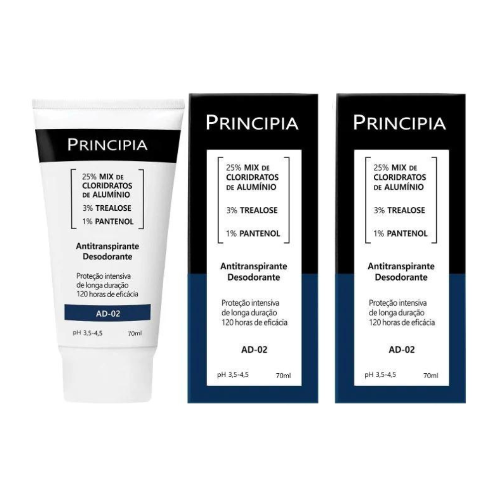 Desodorante Antitranspirante Principia Ad-02 Creme 70ml - Imagem 2