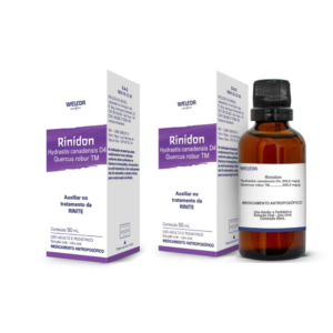 Kit 2 Rinidon 500mg/g Weleda 50ml de Solução