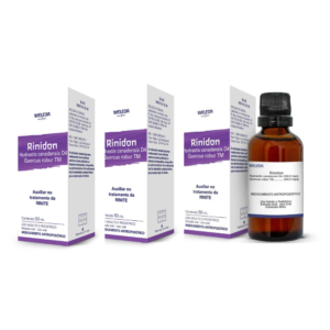 Kit 3 Rinidon 500mg/g Weleda 50ml de Solução