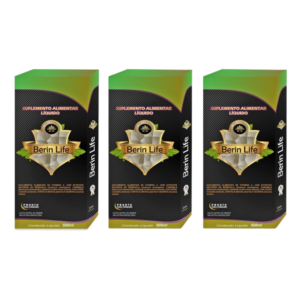 Kit 3 Berin Life 500ml