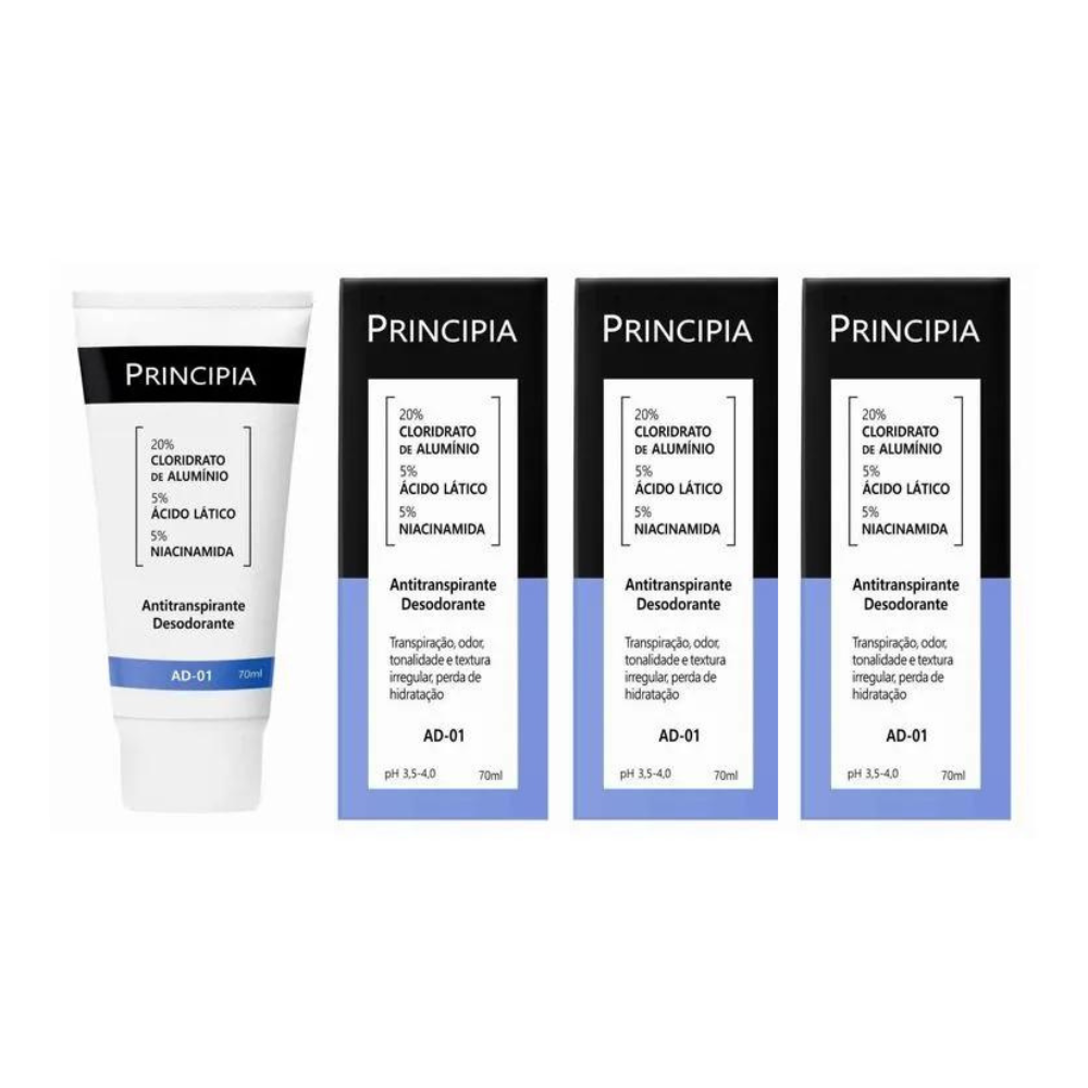 Desodorante Antitranspirante Principia Ad-01 Creme 70ml - Imagem 3