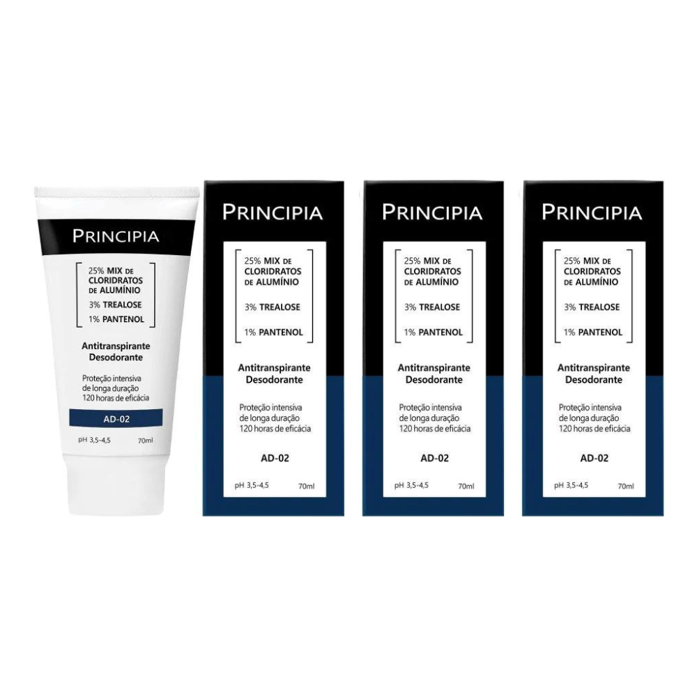 Desodorante Antitranspirante Principia Ad-02 Creme 70ml - Imagem 3