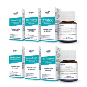 Kit 6 Stressdoron Weleda 80 Comprimidos